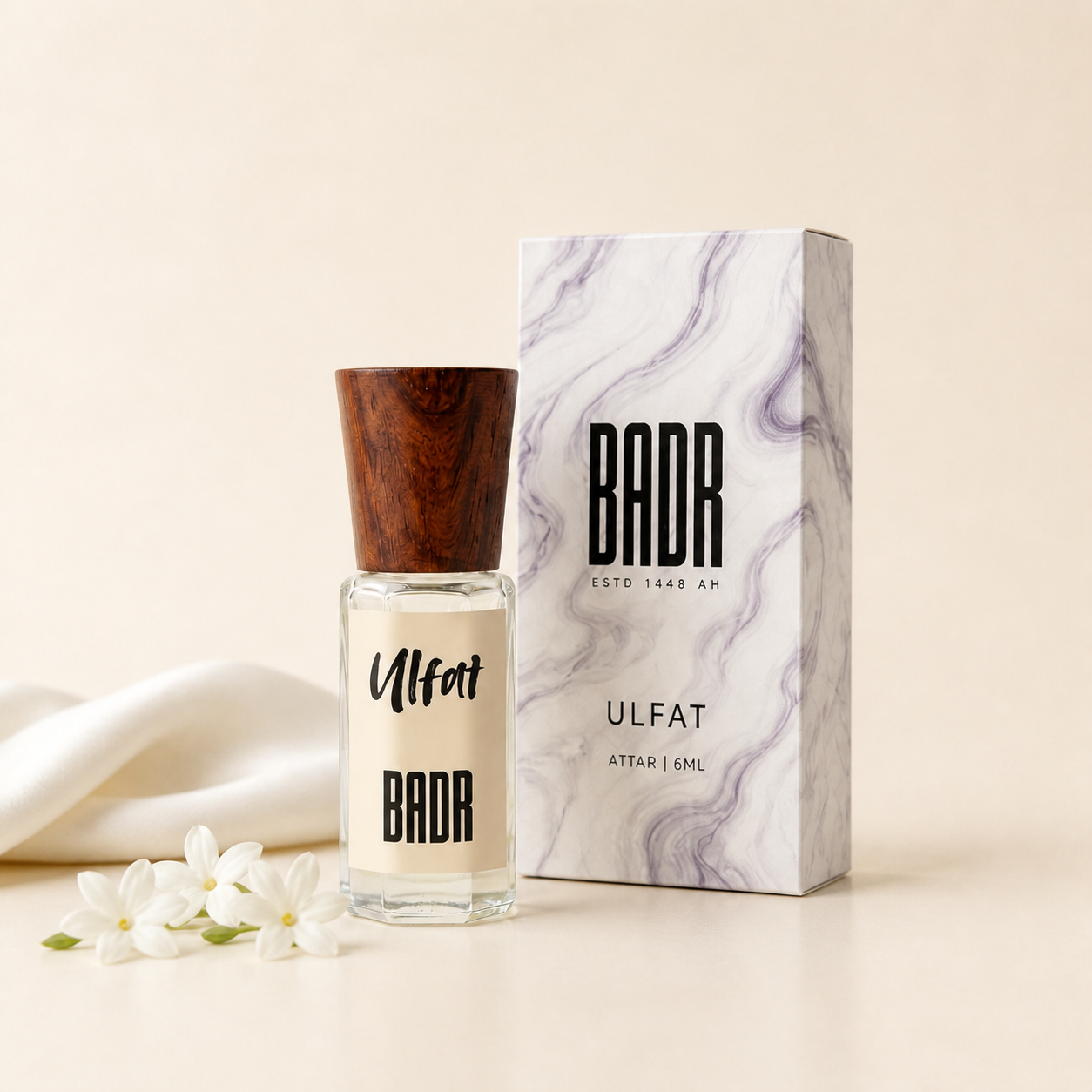 Ulfat attar and box